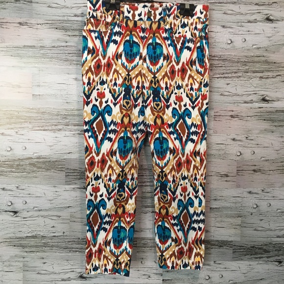 Jones New York Colourful Capris - Picture 2 of 6